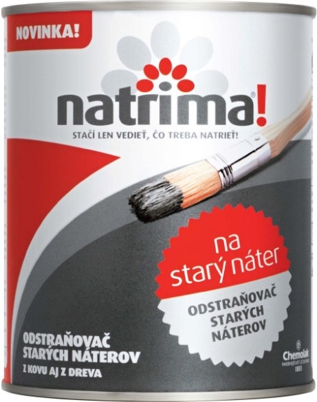 Odstraňovač starých nátěrů Chemolak Natrima!