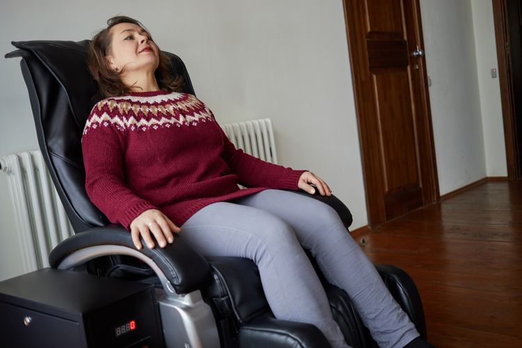 Relaxační masážní křeslo na doma