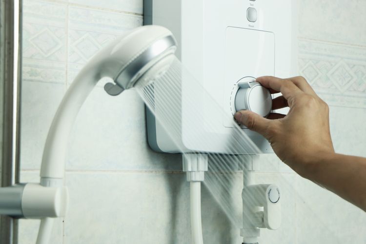 Termostat na bojleru umožňuje nastavit teplotu