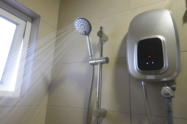 Průtokový ohřívač vody do koupelny