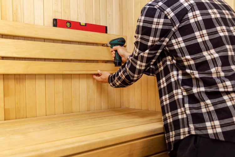 Exteriérová sauna svépomocí