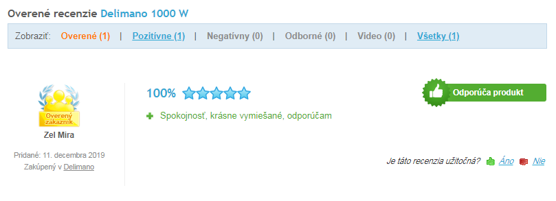 Recenze kuchyňského robota Delimano na Heurece