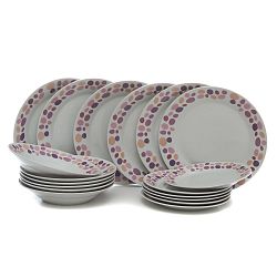 18dílná porcelánová sada nádobí Kasanova Nives