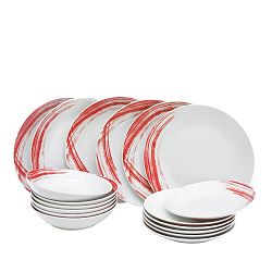 18dílná sada porcelánového nádobí Kasanova Raily