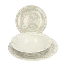 18dílný set nádobí z porcelánu Brandani Round