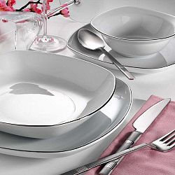 24dílná sada porcelánového nádobí Kutahya Bantero
