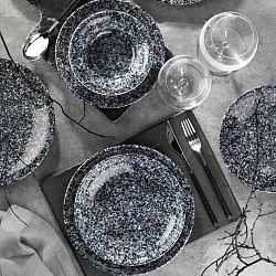 24dílná sada porcelánového nádobí Kutahya Burkala