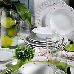 24dílná sada porcelánového nádobí Kutahya Durita