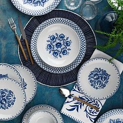 24dílná sada porcelánového nádobí Kutahya Farria