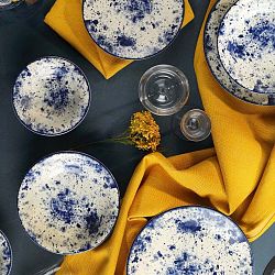 24dílná sada porcelánového nádobí Kutahya Jundo