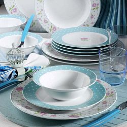 24dílná sada porcelánového nádobí Kutahya Makala