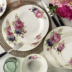 24dílná sada porcelánového nádobí Kutahya Summer