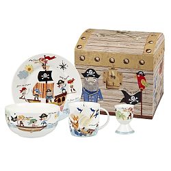 4dílný dětský set nádobí Churchill Pirates