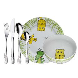 6dílný dětský jídelní set WMF Cromargan® Safari