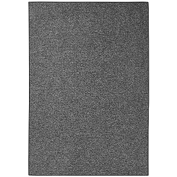 Antracitově černý koberec BT Carpet, 160 x 240 cm
