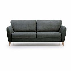 Antracitově šedá pohovka Scandic Oslo, 206 cm