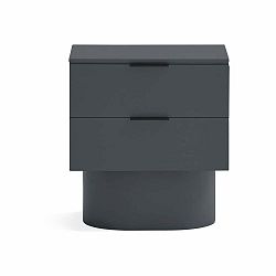 Antracitový noční stolek Totem – Teulat