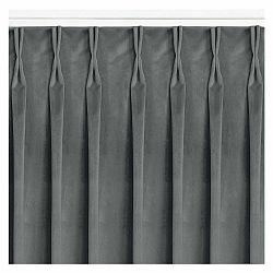 Antracitový závěs 135x270 cm Vila – Homede