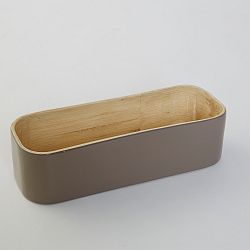 Bambusový box na příbory Taupe Bamboo