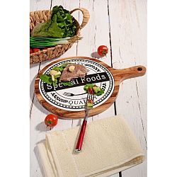 Bambusový podnos Kutahya Special Foods, Ø 39 cm