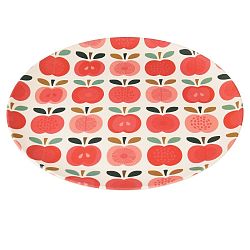 Bambusový talíř Rex London Vintage Apple, ⌀ 25 cm