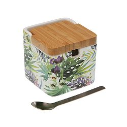 Barevná cukřenka s víkem VERSA Tropical