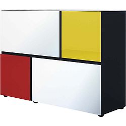Barevná komoda Germania Ideeus Mondrian