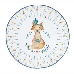 Bavlněná předložka Tanuki Fox, ⌀ 90 cm