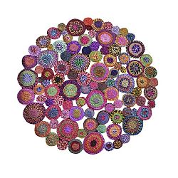 Bavlněný koberec Eco Rugs Whimsical, Ø 150 cm