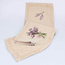 Běhoun Dakls Easter Deco Levander Pure, 140 cm