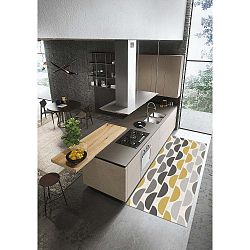 Běhoun Floorita Halfmoon Grey Ochre, 60 x 240 cm