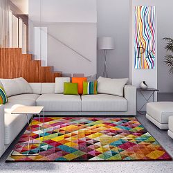 Běhoun Universal Belis Triangles, 60 x 120 cm