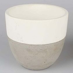 Betonový květináč Dakls Nata, ⌀ 15 cm