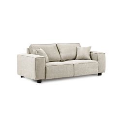 Béžová dvoumístná pohovka Kooko Home Modern