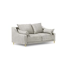 Béžová dvoumístná pohovka Mazzini Sofas Pansy