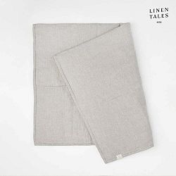 Béžová lněná dětská deka 140x200 cm – Linen Tales