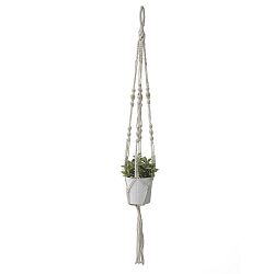 Béžová závěsná síť na květináč HF Living Element