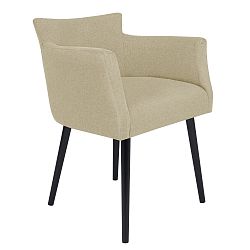 Béžová židle s područkami Windsor & Co Sofas Gemini