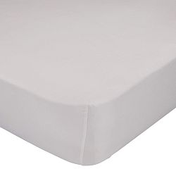 Béžové elastické prostěradlo, 60 x 120 cm