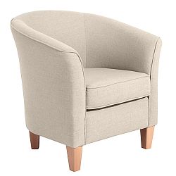 Béžové křeslo Max Winzer Livia Beige