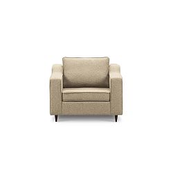 Béžové křeslo Mazzini Sofas Narcisse