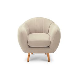 Béžové křeslo Scandi by Stella Cadente Maison