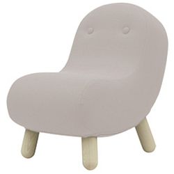 Béžové křeslo Softline Bob Eco Cotton Natural