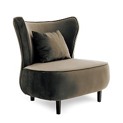 Béžové křeslo Vivonita Douglas Love Seat