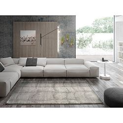 Béžovošedý běhoun Universal Atik, 60 x 120 cm