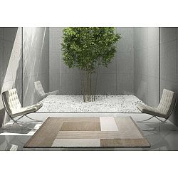 Béžový koberec Universal Tanum Beige, 80 x 150 cm