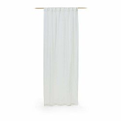 Béžový lněný závěs 140x270 cm Malavella – Kave Home