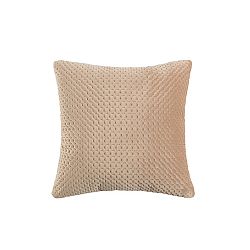 Béžový polštář White Label Sterre, 45 x 45 cm