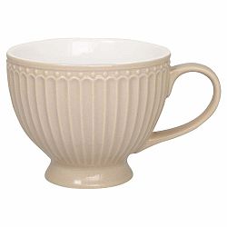 Béžový porcelánový šálek Green Gate Alice, 400 ml