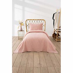 Béžový přehoz 200x220 cm Waffle – Mijolnir